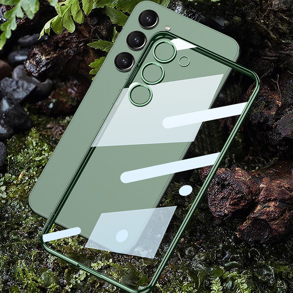 GKK til Samsung Galaxy S23 galvaniseringstelefontaske Klar TPU Drop Protection Cover GKK til Samsung Galaxy S23 galvaniseringstelefontaske Klar TPU Drop Protection Cover